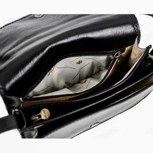 Кожаная женская сумка-мессенджер Time Resistance 18х25х9 см sum0026305 - фото 9