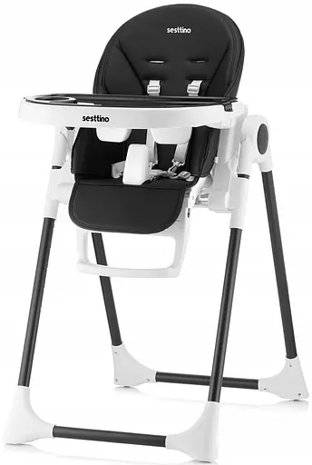 Стульчик для кормления Sesttino Nui Black