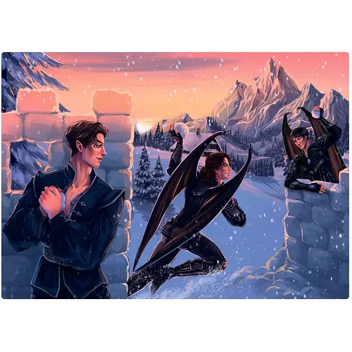 Листівка Двір холоду і зоряного сяйва - фото 1