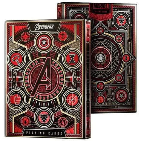 Карти гральні United States Playing Card Company Theory11 Avengers (red) (PC_T11AVER)