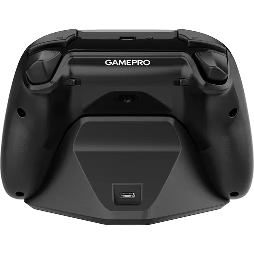 Геймпад GamePro GPS20BDOC 2.4G/BT 5.1/USB бездротовий із зарядною станцією Switch/PS/PC/iOS/Android RGB Black (GPS20BDOC) - фото 3