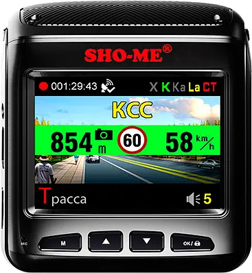 Видеорегистратор Sho-Me Combo №3 - фото 3