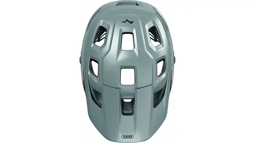 Велошолом Abus MoDrop S Ti silver (1007-689819) - фото 4