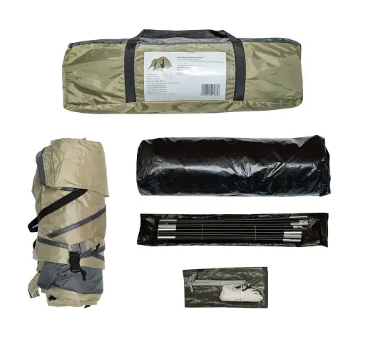 Туристическая палатка четырехместная Time Eco Travel Plus-4 - фото 10