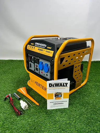 Інверторний Генератор бензиновий DeWalt DWG4000is 4.0 кВт відкритого типу - фото 3