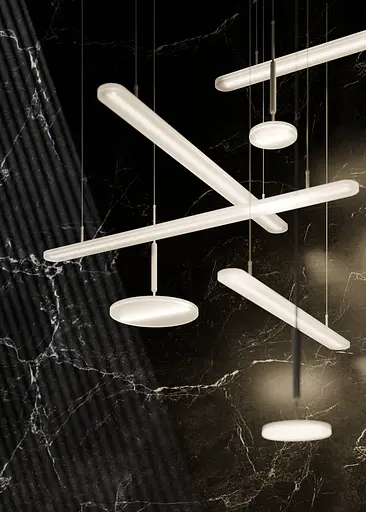 Підвісний світильник Babich Studio FOG 200 Black (RAL 9005) - фото 6