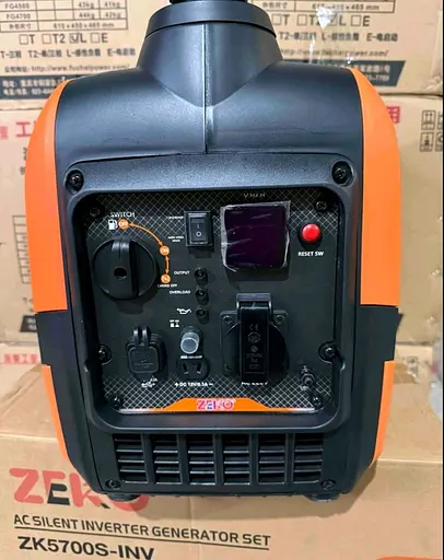 Інверторний Бензиновий генератор ZEKO  ZK5700S-INV (2,8 /3.0 кВт) - фото 5