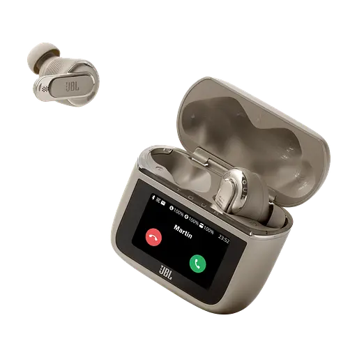Навушники бездротові JBL Tour Pro 3 TWS стереогарнітура Latte (JBLTOURPRO3LTT) - фото 5