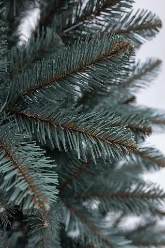 Новогодняя искусственная елка 2,4м голубая Рождественская ночь реалистичная Премиум LUGI SOK-22-7 - фото 4