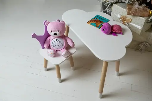 Дитячий столик Хмара та стільчик Корона фіолетова - фото 5
