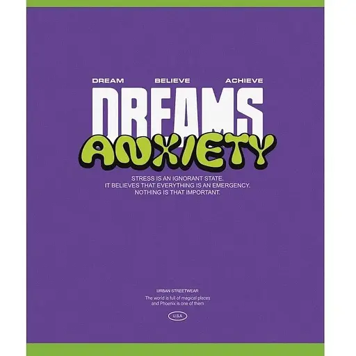 Зошит учнівський "Dreams come true" Star 048-3483K 48 аркушів Різнокольоровий - фото 1