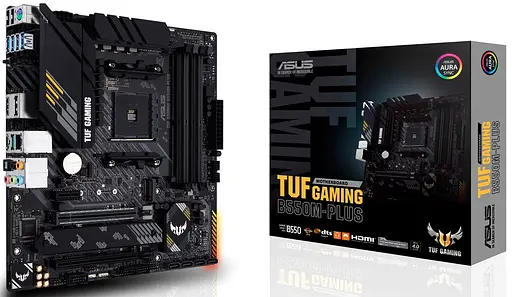 Материнская плата ASUS TUF Gaming B550M-Plus (TUF Gaming B550M-Plus) (Socket AM4, AMD B550, Micro-ATX) - фото 7