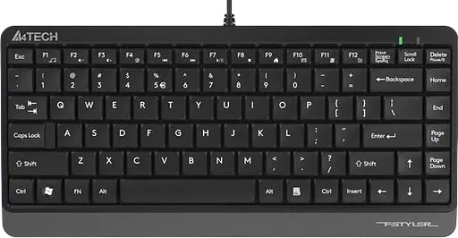 Клавіатура A4Tech FK11 Ukr Grey