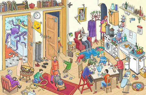 Книга Нісенітниці. Віммельбух. Автор - Ахім Альґрімм (Artbooks) - фото 2