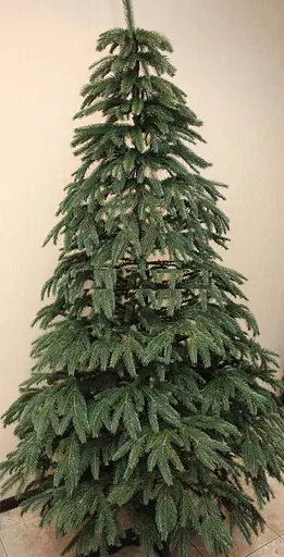 Штучна пухнаста ялинка Казка (висота 3.50 м) лита (Зелена) - фото 2