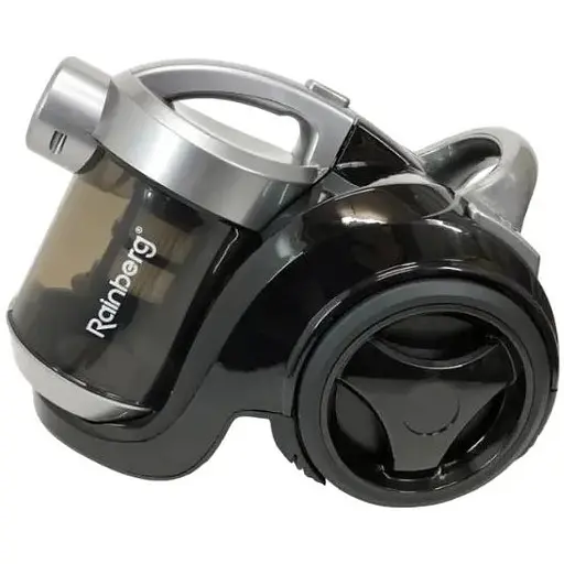 Контейнерний потужний пилосос Електроплита Rainberg RB-655 3500 Вт 2 конфорки чорний - фото 1