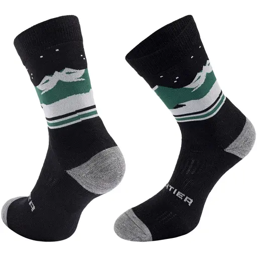 Носки Frontier Larch Merino 36-38 Black - фото 1