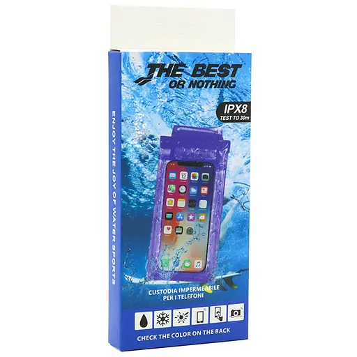 Водонепроникний універсальний чохол Epik 6.5 Фіолетовий - фото 3