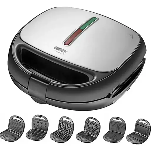 Мультипекарь орешниця сэндвичниця 6 в 1 Camry CR 3057 1200Вт - фото 1