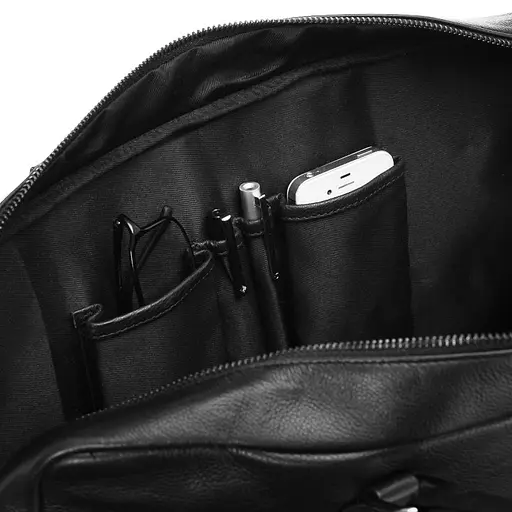 Кожаная сумка мужская Always Wild 39х30х12 см sum0019322 - фото 4