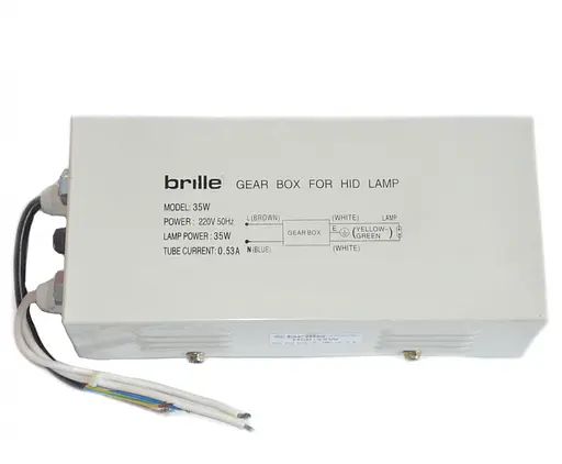 Балласт для лампочек HQI-35W MHN+NaGEAR BOX BRILLE Brille 107051