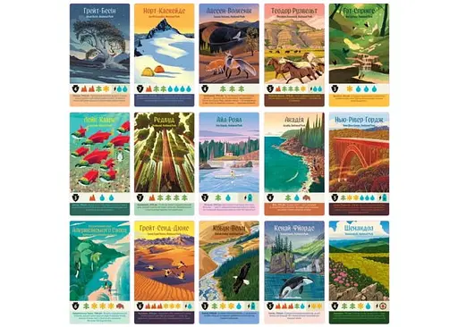 Настольная игра Games 7 Days Парки Parks укр. + уникальное промо - фото 7