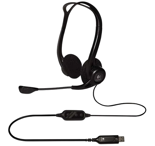 Гарнитура Logitech PC-960, Black (981-000100)