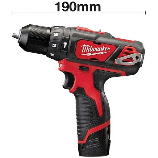 Шуруповерт-дрель Milwaukee M12 BPD-202C аккумуляторная 12В (4933499465) - фото 3