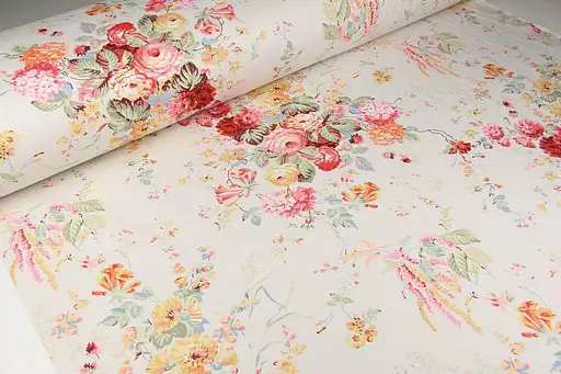 Тканина з тефлоновим просоченням Квітковий принт (від 1 м) - фото 1