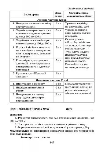 Фізична культура. 4 клас. Конспекти уроків - фото 4