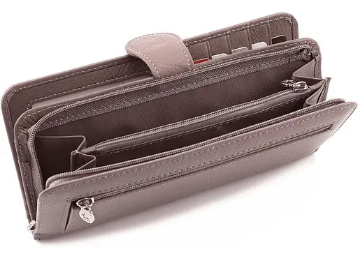 Кожаный женский кошелек Marco Coverna 19х10х2.5 см acs0024511 - фото 5