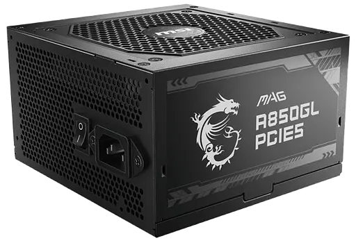 Блок питания MSI MAG A850GL PCIE5 850W 80+ Gold (MAG A850GL PCIE5) - фото 2