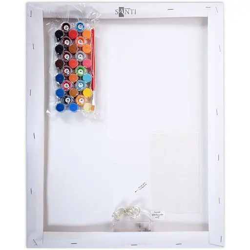 Картина за номерами Santi Коти на даху LED підсвітка 40 x 50 см  (956646) - фото 3