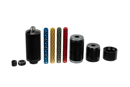 Саундмодератор мультикалиберный Nielsen Sonic Ghost 50 M15x1. калибры 270Win, 7мм, 7мм mag. 30 06, 308Win, 300 Win.mag, 9,3, 375Mag - фото 7