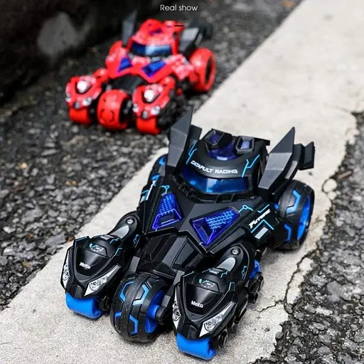 Игрушка Cars S Машина-катапульта 3 в 1 инерционная со светом и звуком 1:32 в ассортименте (CJ-1288068) - фото 2