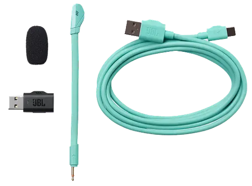 Наушники Quantum 360 Wireless Cyan (JBLQTUM360CYN) JBL teh0021287 - фото 8