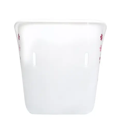 Кресло для куклы/игрушки на велосипед CROSSRIDE CR-A-1 белое с цветами (G0001710) - фото 3