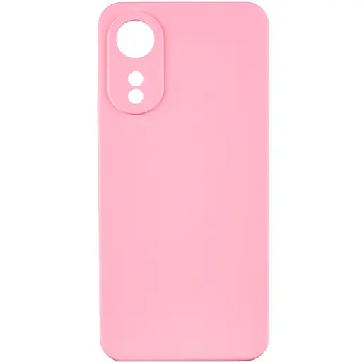Чохол TPU GETMAN Liquid Silk Full Camera для Oo A78 4G Рожевий / Pink