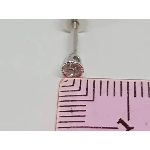 Золоті сережки-пуссети Гаразд з фіанітами. 3531639Б - фото 4