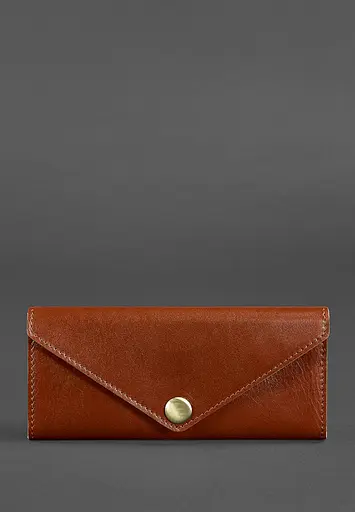 Жіночий шкіряний гаманець Керрі 1.0 світло-коричневий - фото 2