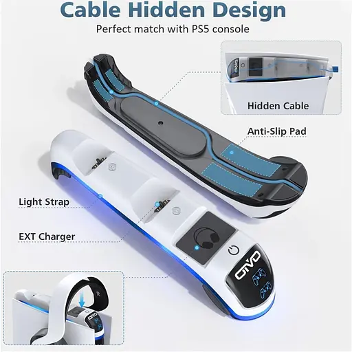 Зарядная станция Oivo IV-P5252 для DualSense PS5 (137095) - фото 8