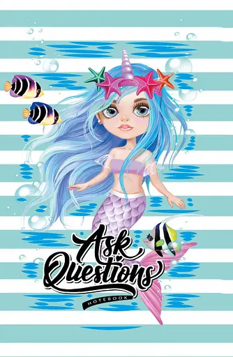 Анкета для дівчаток, 135x197 мм, 48 аркушів, 2153