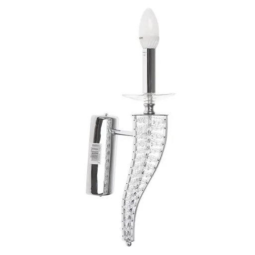 Бра Brille BR-01 303W/1 настінне накладне у спальню кришталеве свічка