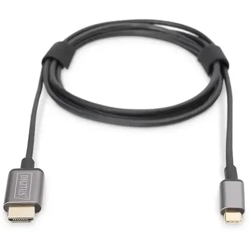 Адаптер Digitus USB-C - HDMI UHD 4K, M/M, 1.8 m