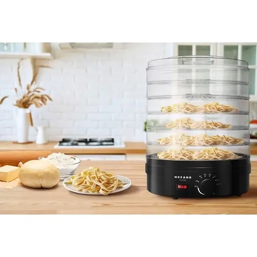 Сушилка-дегидратор для мяса и овощей Mozano AGD/SUS/03#CZA 500 Вт сито 28 см до 70 °C - фото 8