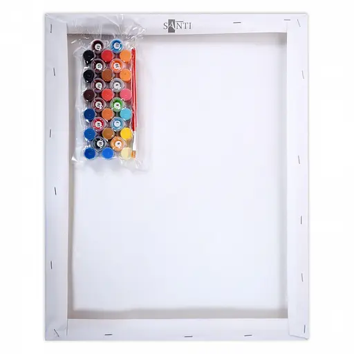 Картина по номерам Santi Черная пантера 40х50 см (955763) - фото 3