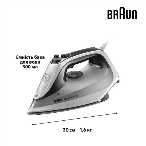 Праска BRAUN SI 7149WB - фото 5