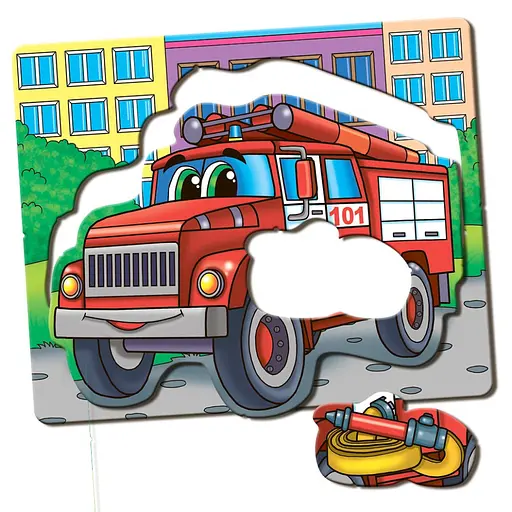 Дитяча настільна гра Транспорт. Спецмашини 81152, 12 карток - фото 4