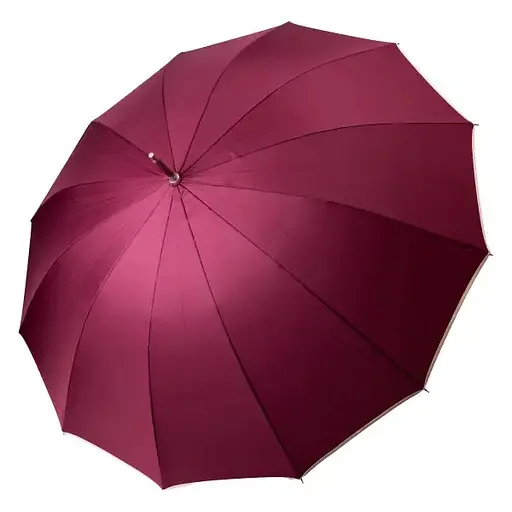 Парасоля-тростина Yiwu HP-23-16R напівавтомат складна 120 см червона - фото 3