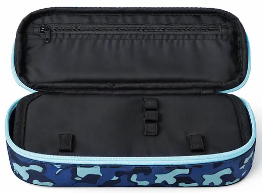 Школьный набор из рюкзака с дождевиком, пенала и сумки для обуви синий LS sum0028860 - фото 7